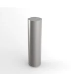 Bolard din inox cap drept, Ø 129 mm