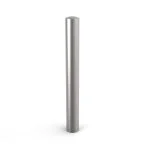 Bolard din inox cap semibombat, Ø 101 mm