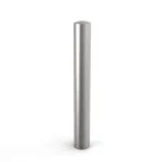 Bolard din inox cap semibombat, Ø 114 mm