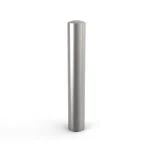 Bolard din inox cap semibombat, Ø 140 mm