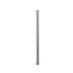 Bolard din inox cap semibombat, Ø 48 mm