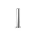 Bolard din inox cap semibombat cu flansa, Ø  168 mm
