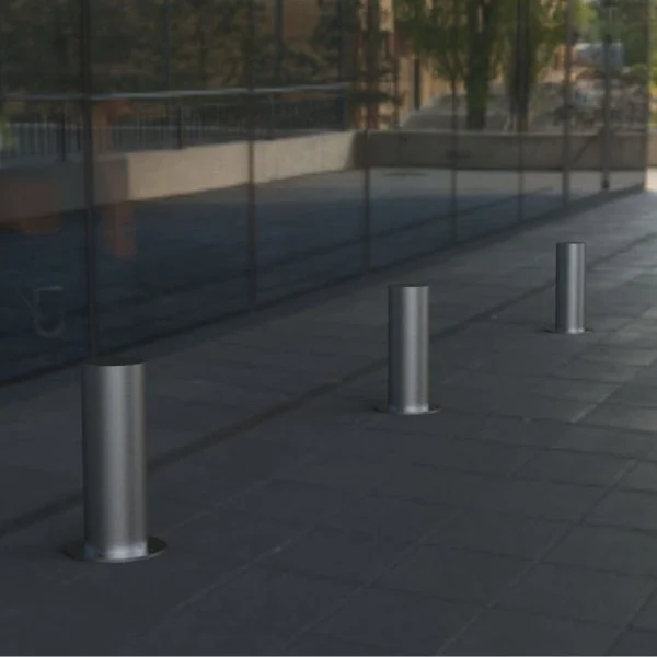 Bolarzi din inox cap drept cu flansa