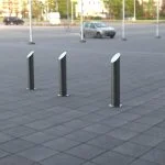 Bolarzi din inox cap tesit cu flansa
