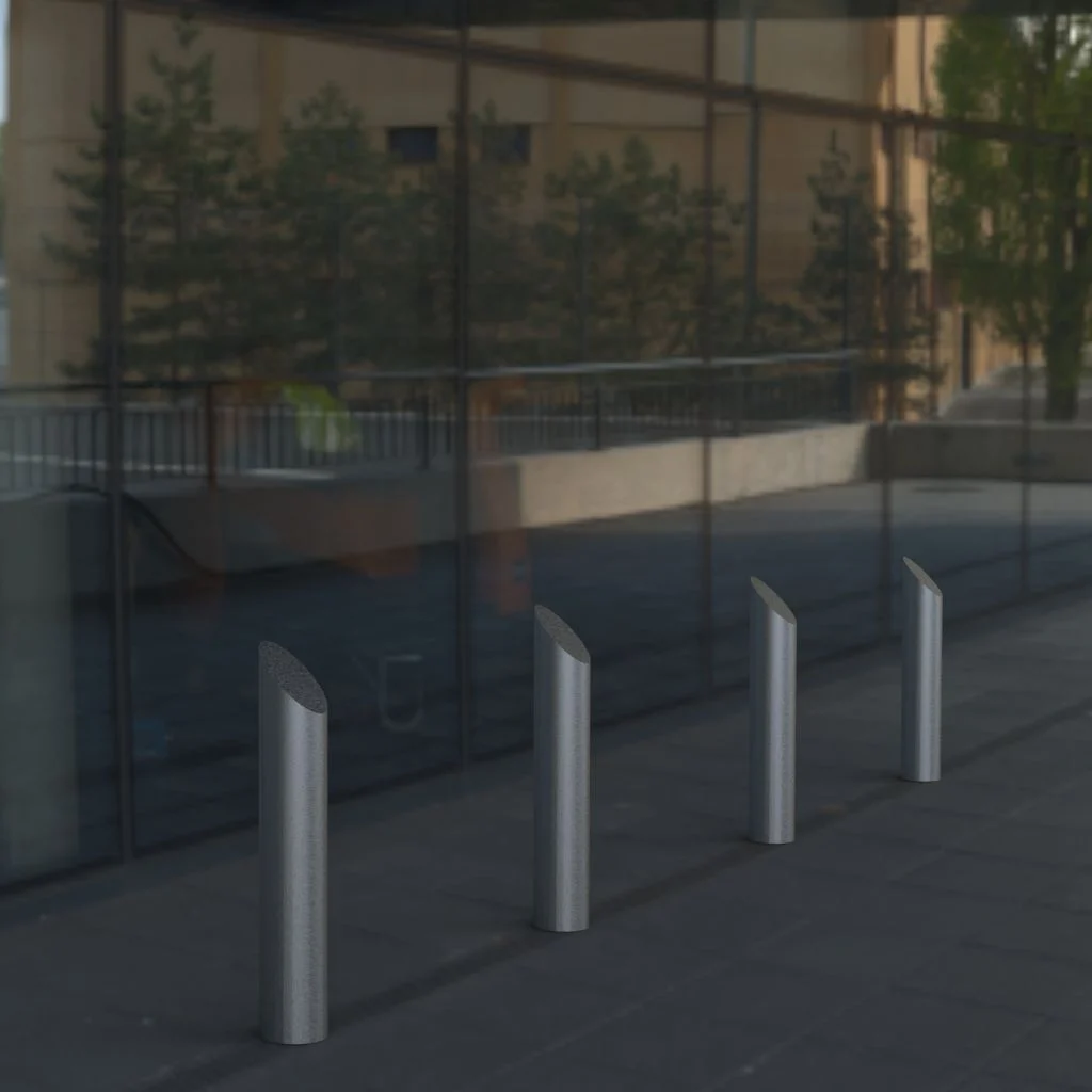 Bolarzi din inox cap tesit