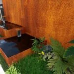 Cascada decorativa din Corten 600cm