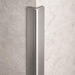 Colțar inox protecție perete 30×30 mm – trafic ușor, lungime 1.5 m