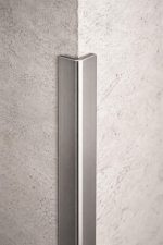 Colțar inox protecție perete 30×30 mm – trafic ușor, lungime 3 m