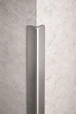Colțar inox protecție perete 30×30 mm – trafic ușor, lungime 3 m