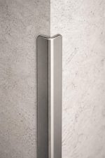 Colțar inox protecție perete 30×30 mm – muchii rotunjite, lungime 1.5 m