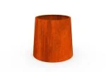 Jardiniera conica Corten Ø1000 X 1000