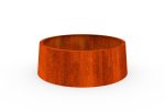 Jardiniera conica Corten 1200 X 400