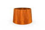 Jardiniera conica Corten Ø1200 X 800