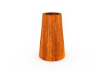 Jardiniera conica Corten 500 X 800
