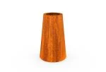 Jardiniera conica Corten 500 X 800