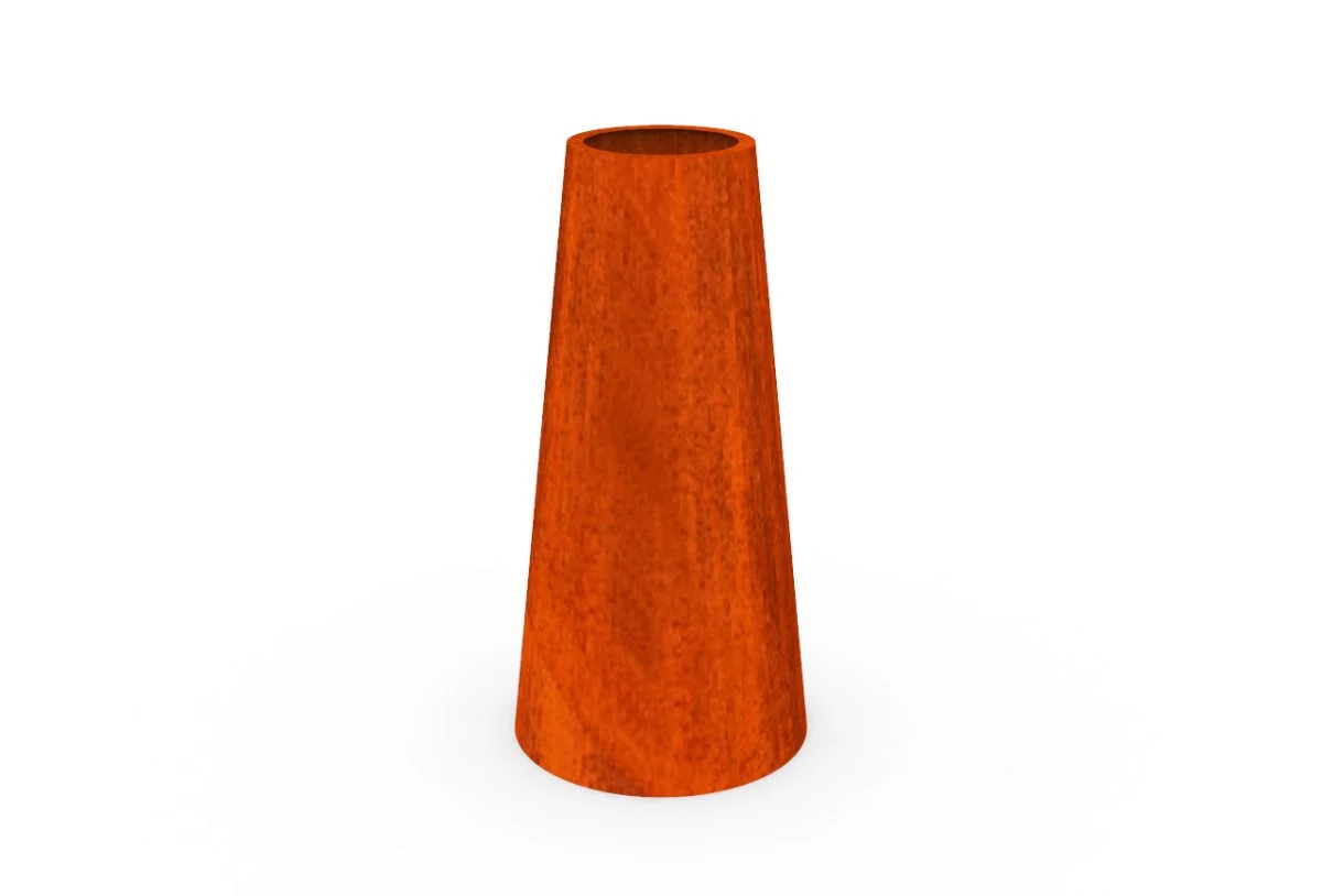 Jardiniera conica Corten 600 X 1200