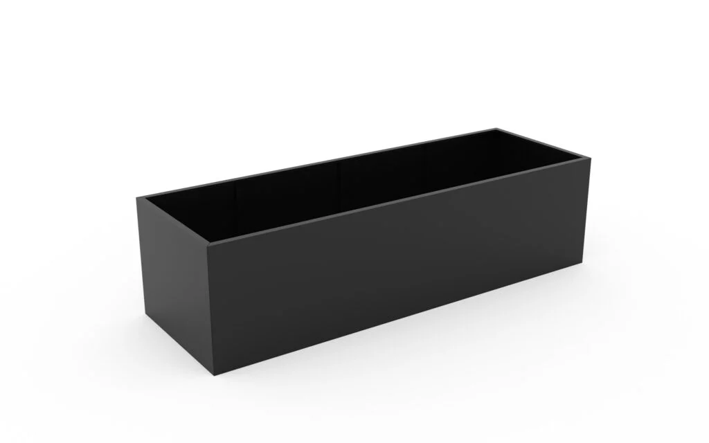 Jardiniere dreptunghiulare Aluminiu