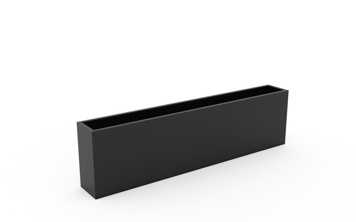 Jardiniera dreptunghiulara Aluminiu 3000 X 400 X 800