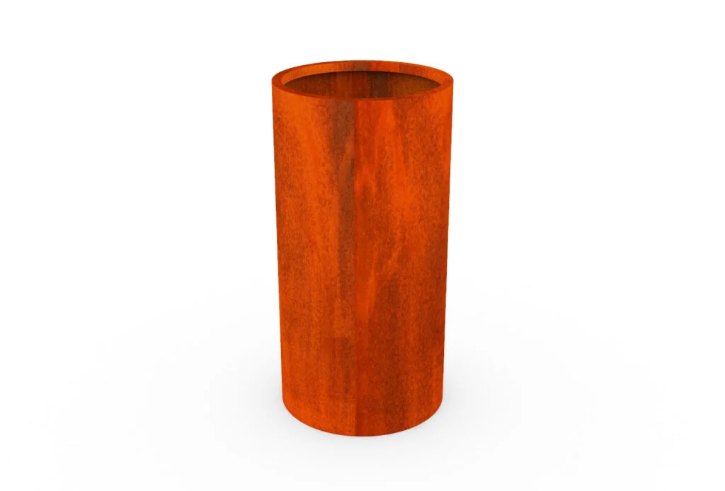 Jardiniere rotunde Corten