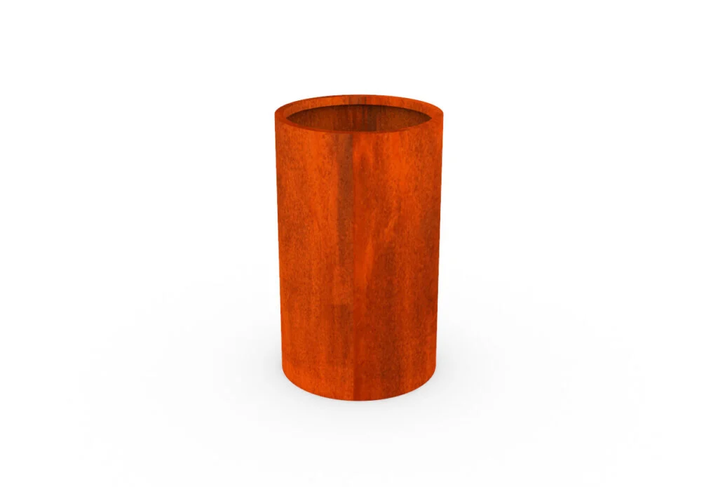 Jardiniere rotunde Corten