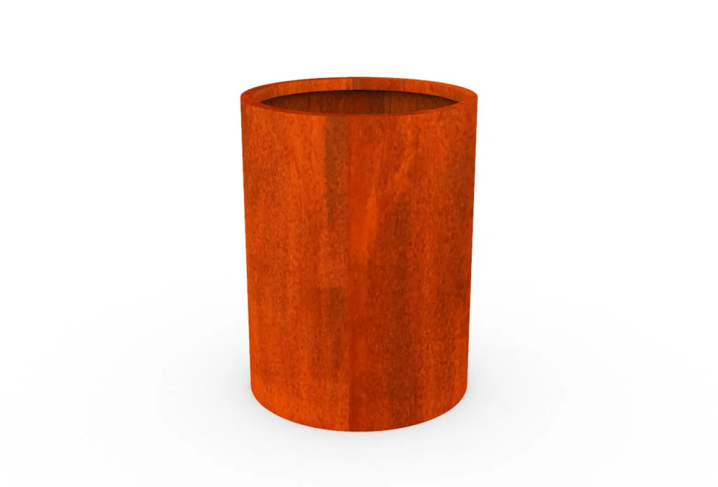 Jardiniere rotunde Corten