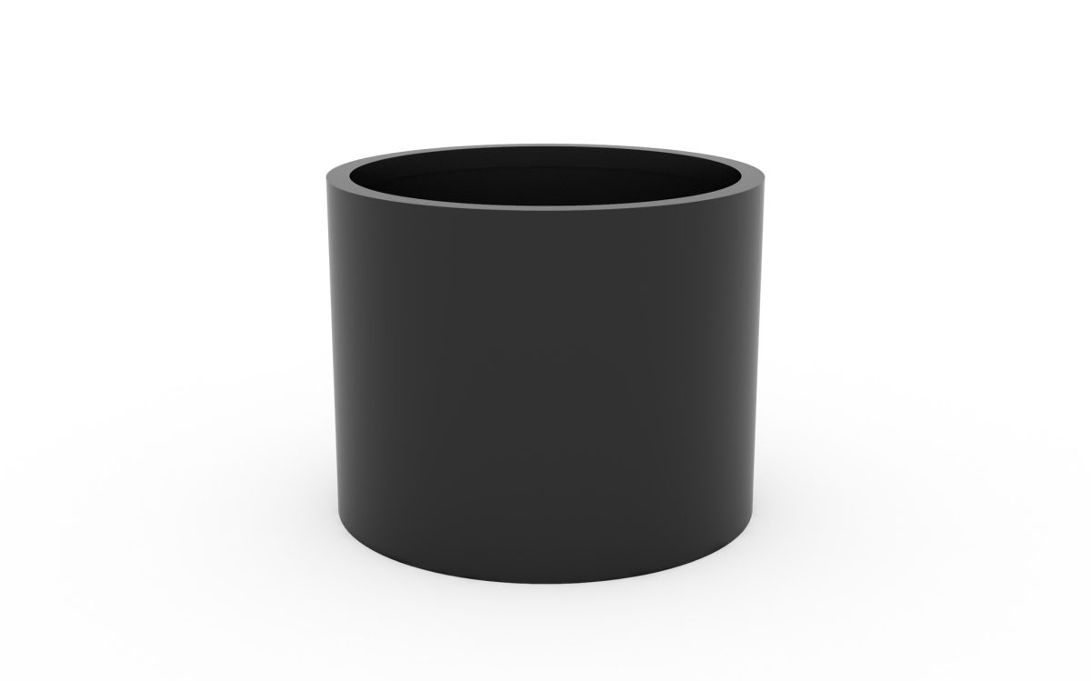 Jardiniera rotunda Aluminiu  Ø1000 X 800