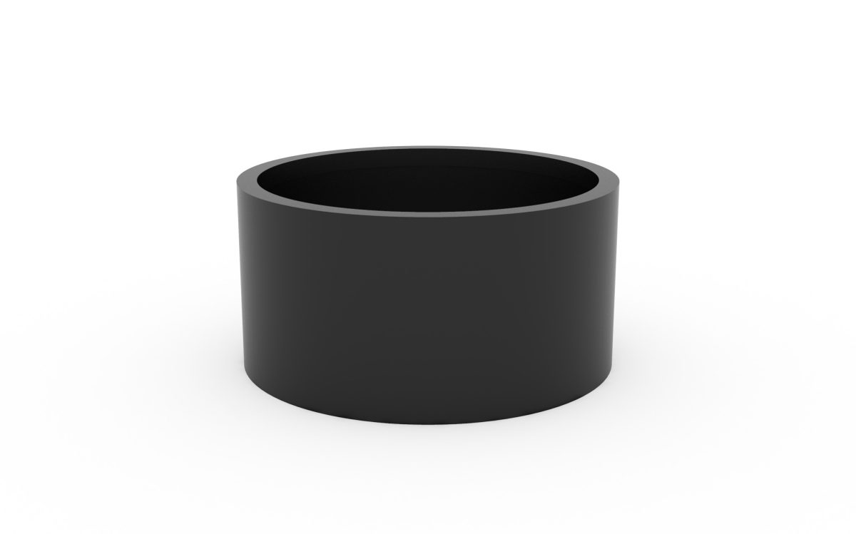 Jardiniera rotunda Aluminiu  Ø1200 X 600