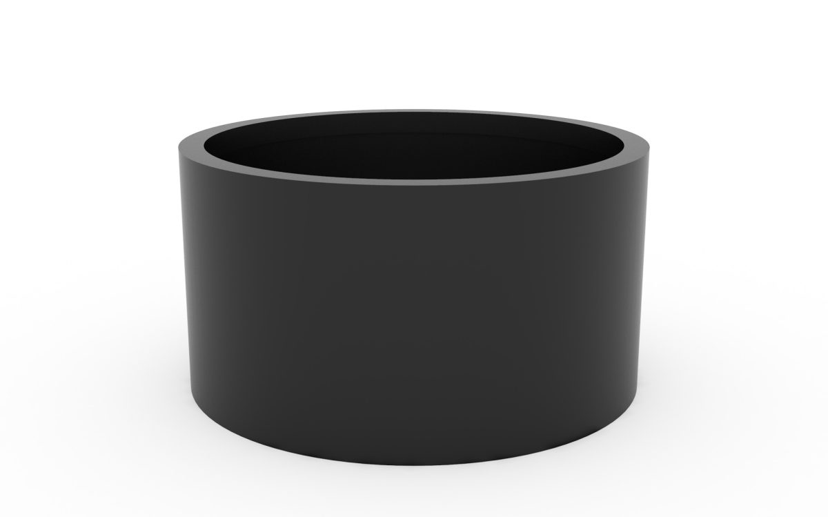 Jardiniera rotunda Aluminiu  Ø1500 X 800