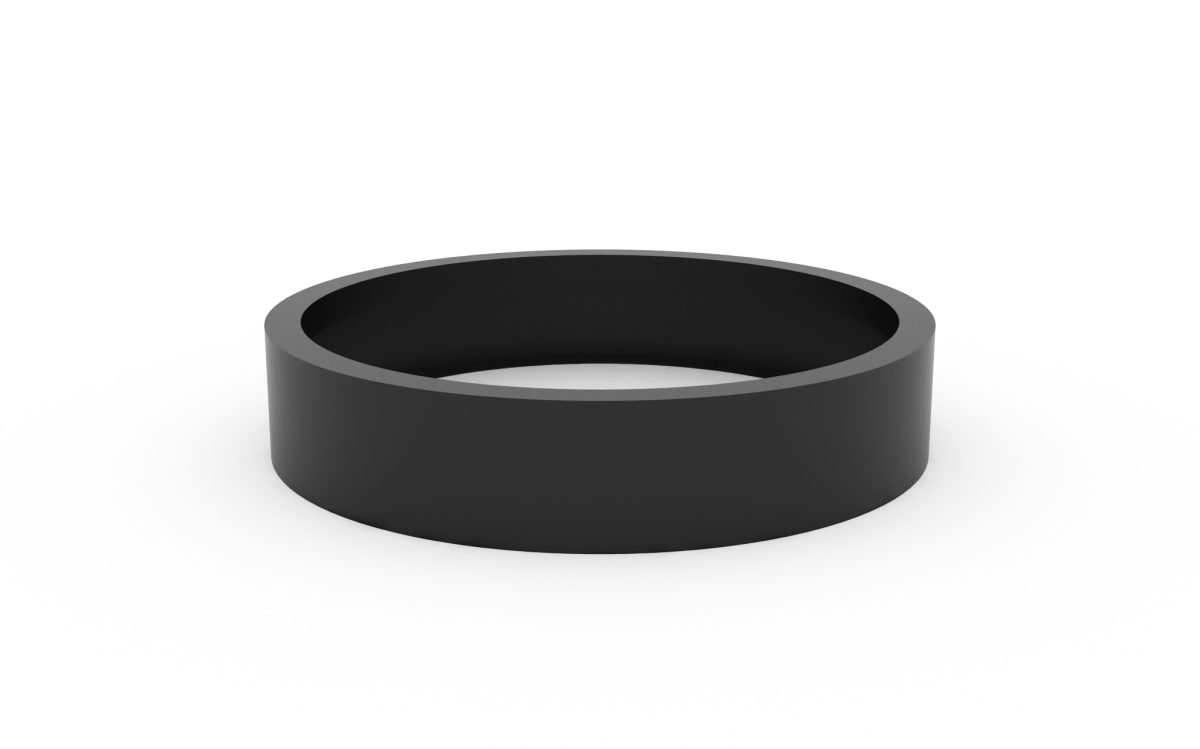 Jardiniera rotunda Aluminiu  Ø2000 X 400