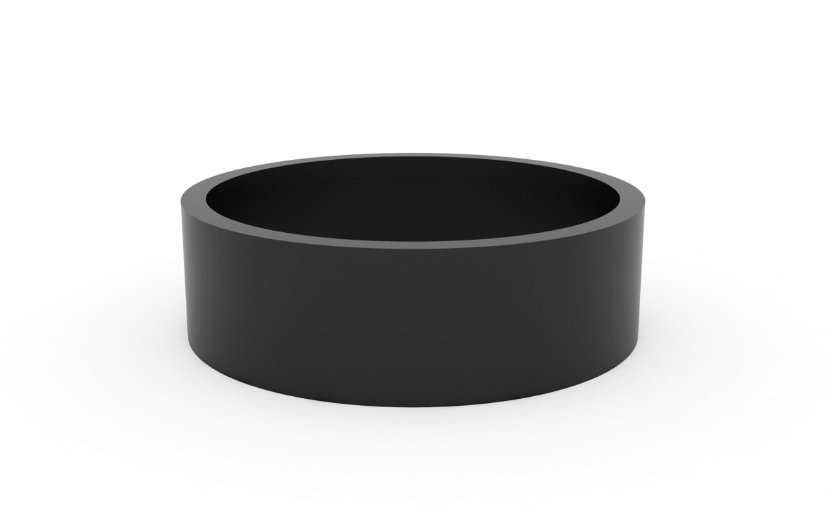 Jardiniera rotunda Aluminiu  Ø2000 X 600