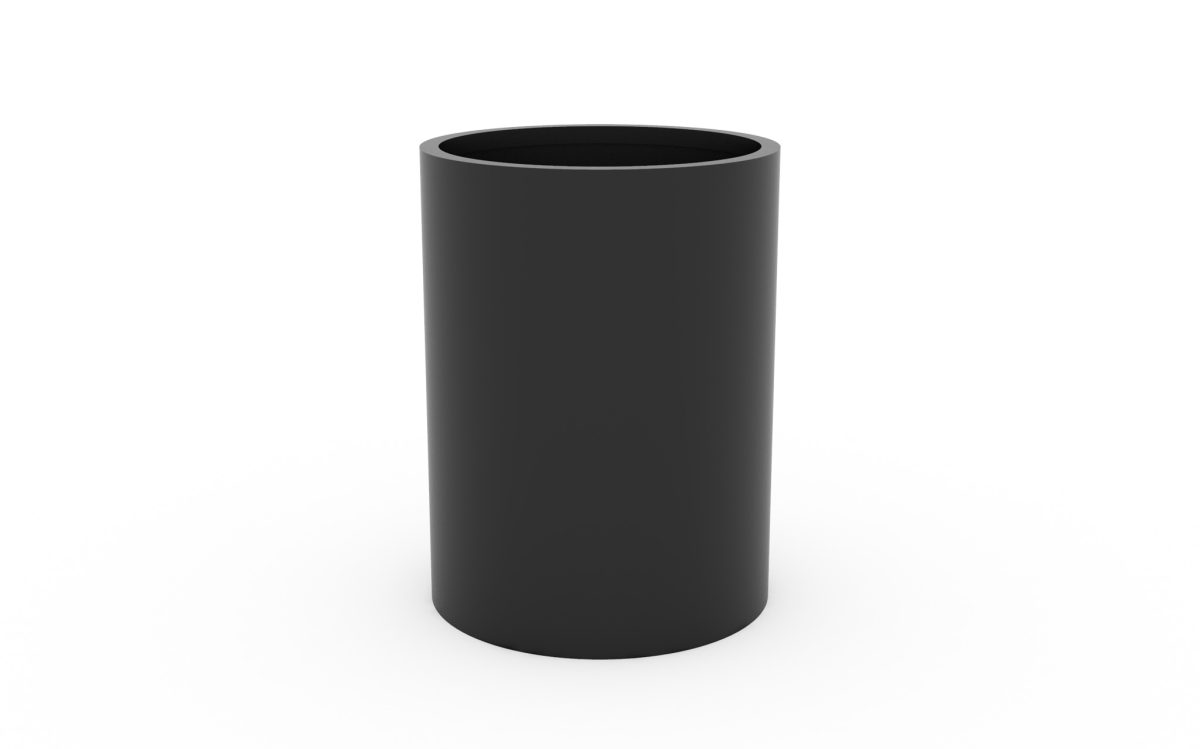 Jardiniera rotunda Aluminiu  Ø600 X 800