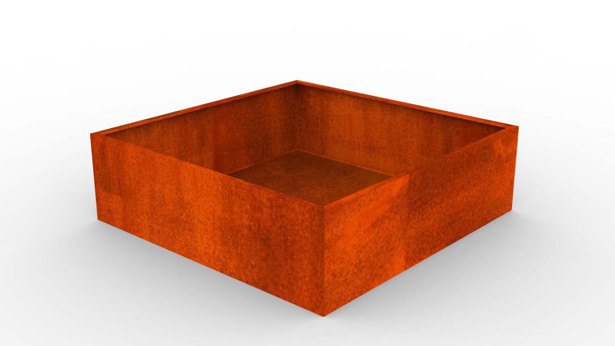 Jardiniere patrate 2000 X 2000 X 600
