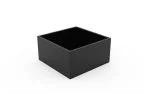 Jardinierea patrata Aluminiu 1200 X 1200 X 600
