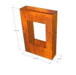 Cascada decorativa din Corten 600cm