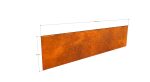 Delimitator gazon din otel corten 1250x390hx15x2mm - imagine 3