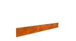Delimitator gazon din otel corten 1500x150hx15x2mm - imagine 2
