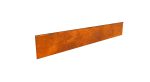 Delimitator gazon din otel corten 1500x290hx15x2mm - imagine 2
