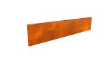 Delimitator gazon din otel corten 1500x390hx15x2mm - imagine 2