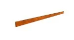 Delimitator gazon din otel corten 2500x70hx15x2mm - imagine 2