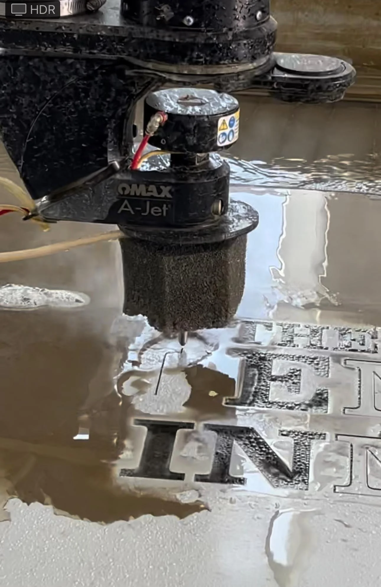 debitare waterjet