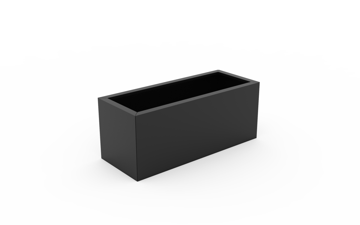 Strat de grădină metalic dreptunghiular Corten - imagine 2