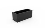 Strat de grădină metalic dreptunghiular Corten - imagine 2