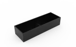 strat grădină dreptunghiular corten 200x80x60 cm