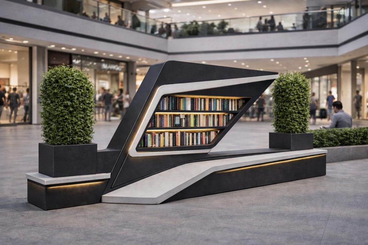 Indio FlowBOOK – Bibliotecă urbană arhitecturală - imagine 2