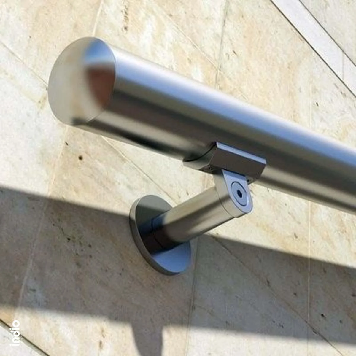 Balustradă inox premium mână curentă și consolă precizie Indio