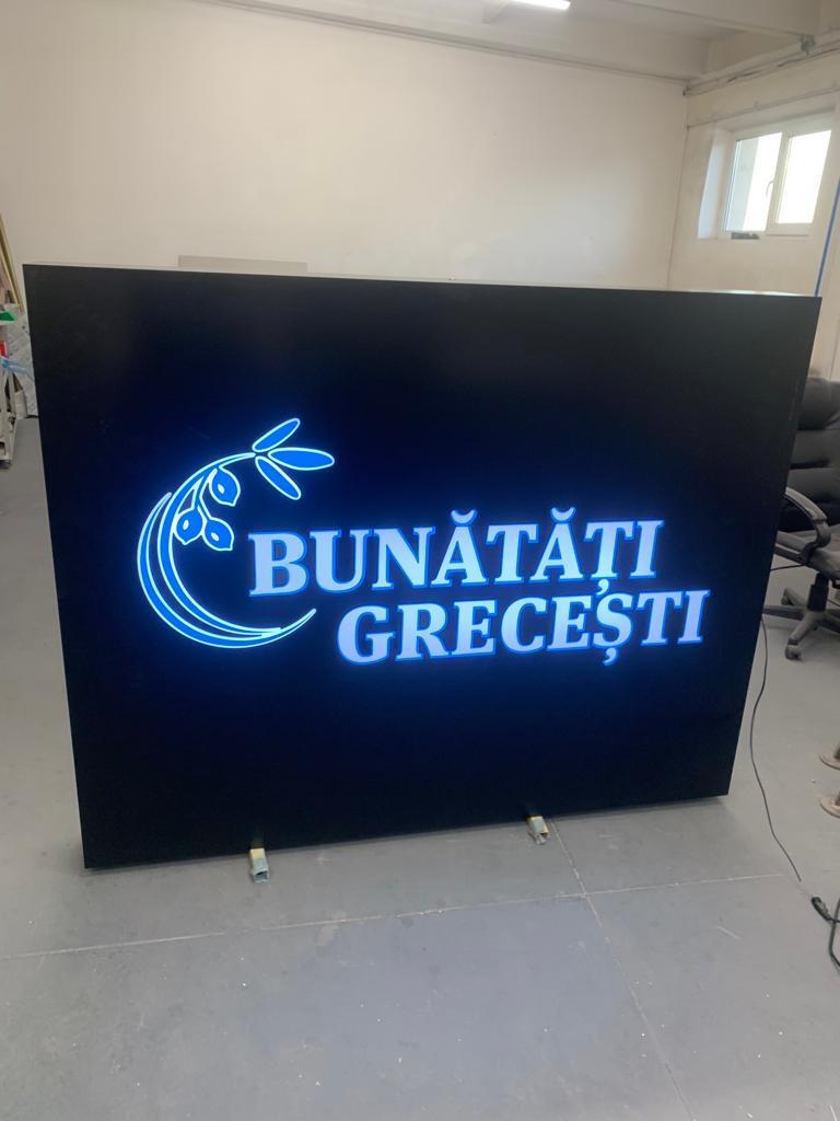Casetă volumetrică cu litere 3D Timișoara — iluminare LED impact vizual premium, execuție Indio