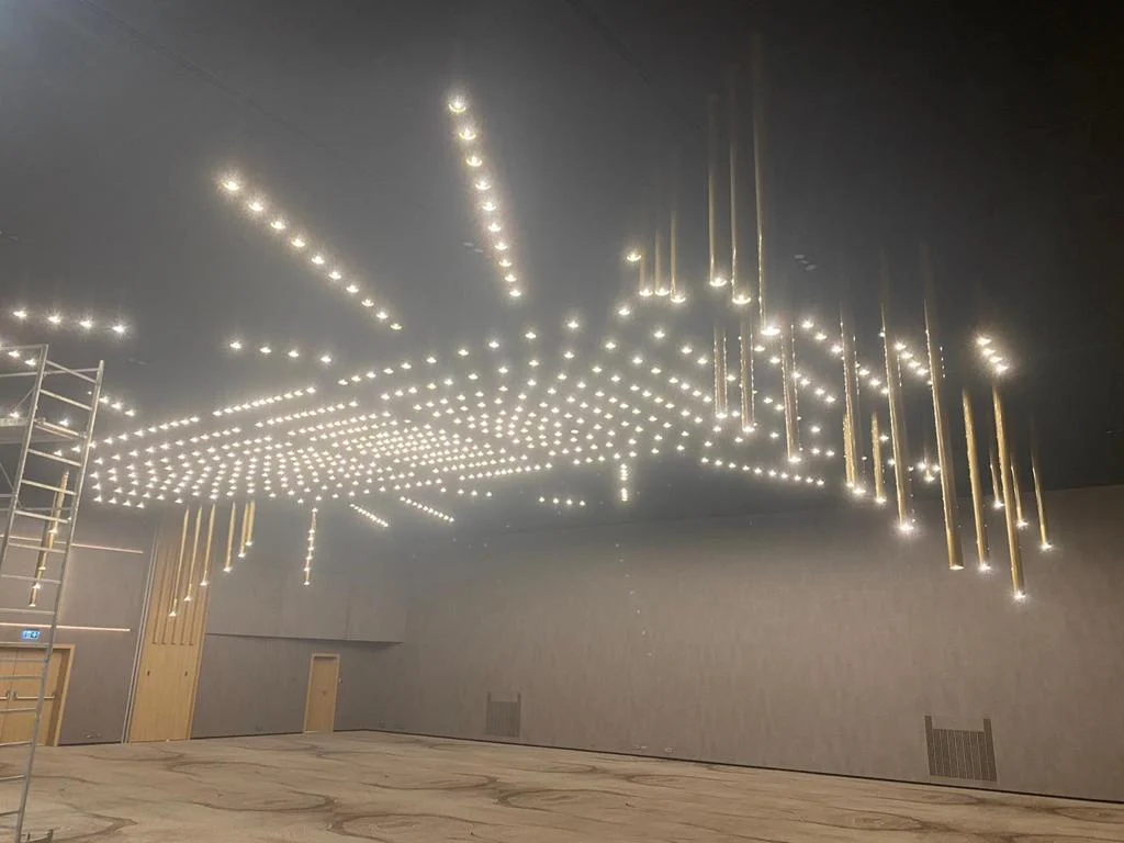 Convention Center iluminare vedere ansamblu