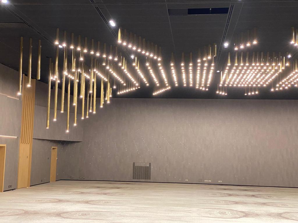 Convention Center Timișoara iluminare finalizată