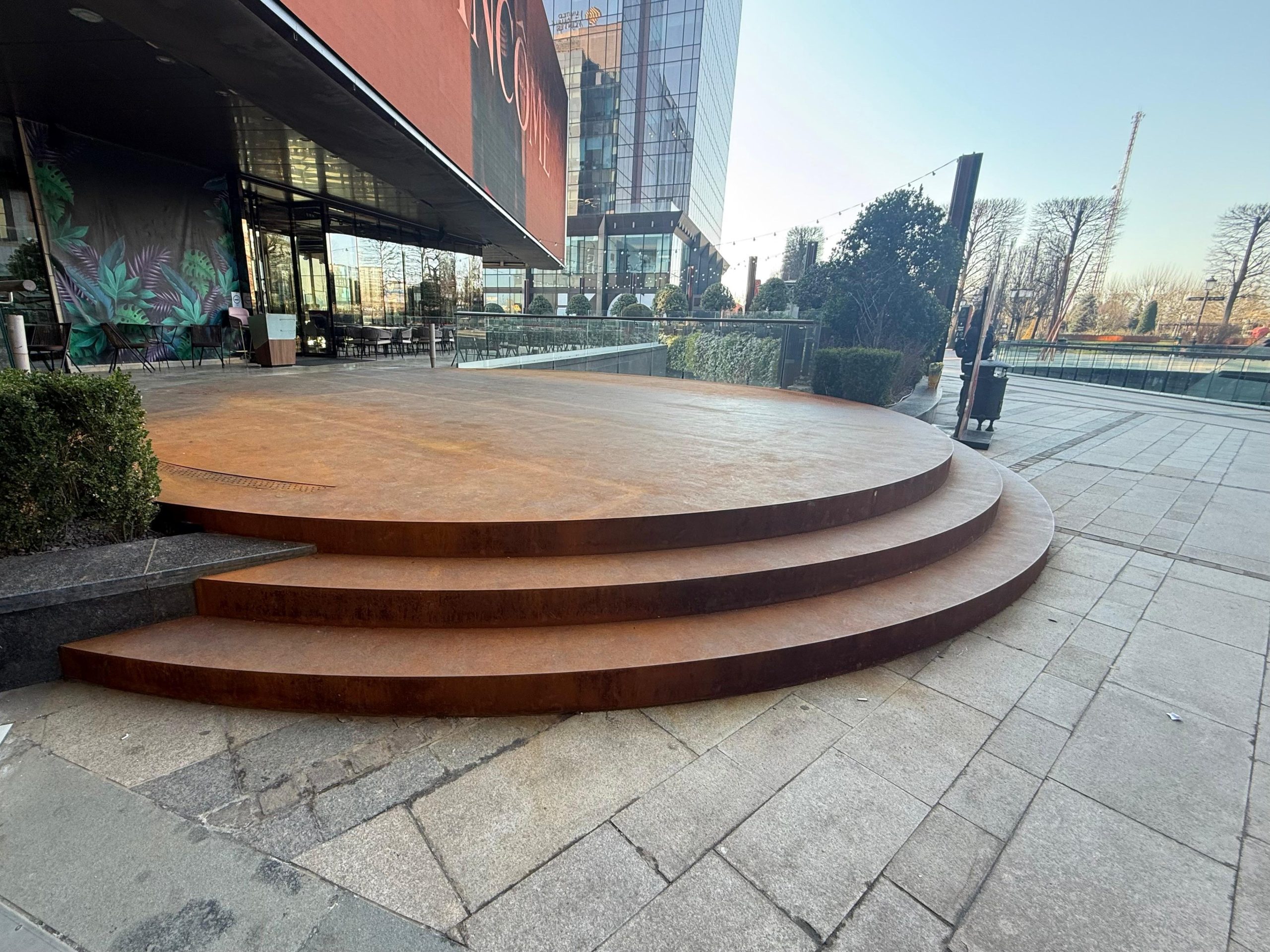 Pod Corten roluire tablă groasă