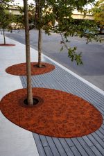 Indio Urban – Protecție arbori din oțel Corten 10 mm | Grilaj urban - imagine 2